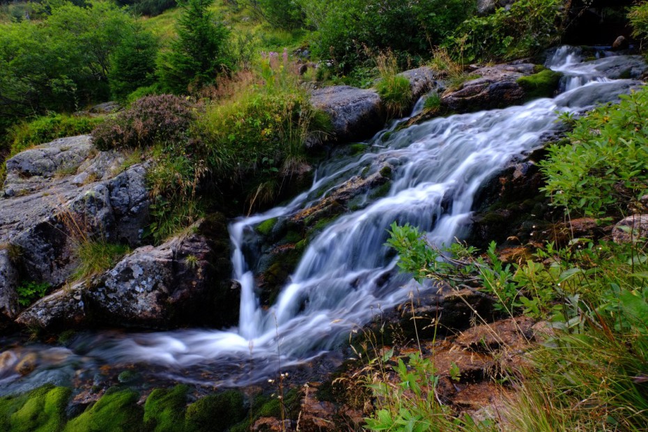 Labský vodopád, Krkonoše