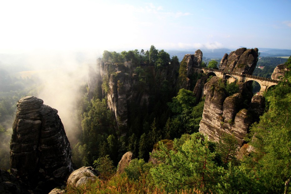 Most Bastei, Saské Švýcarsko