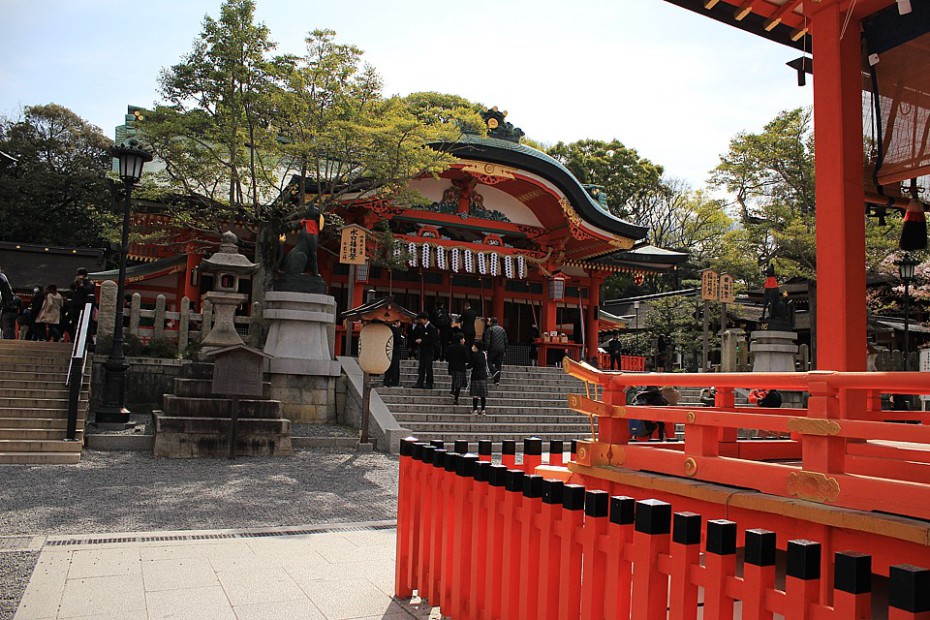 Svatyně Fušimi Inari v Kjótu