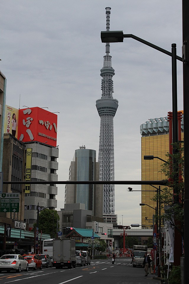 2. nejvyšší budova světa – Tokio Sky Tree